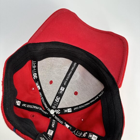 Vintage Philadelphia Phillies MLB New Era Baseball Hat 39Thirty Fitted Cap M / L - Picture 8 of 11